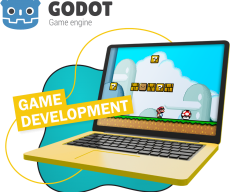 Godot.  Основа создания легендарных игр - КИБЕРшкола программирования для детей, компьютерные курсы для школьников, начинающих и подростков - KIBERone г. Феодосия