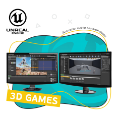 Unreal Engine 4. Игровой движок - КИБЕРшкола программирования для детей, компьютерные курсы для школьников, начинающих и подростков - KIBERone г. Феодосия