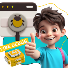 Тестирование & Vibe Debug. Охотники за багами - КИБЕРшкола программирования для детей, компьютерные курсы для школьников, начинающих и подростков - KIBERone г. Феодосия