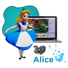 Alice 3d - КИБЕРшкола программирования для детей, компьютерные курсы для школьников, начинающих и подростков - KIBERone г. Феодосия