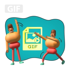 Gif-анимация - КИБЕРшкола программирования для детей, компьютерные курсы для школьников, начинающих и подростков - KIBERone г. Феодосия