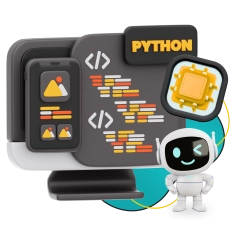 Мой первый сайт с мозгами: Python + AI - КИБЕРшкола программирования для детей, компьютерные курсы для школьников, начинающих и подростков - KIBERone г. Феодосия