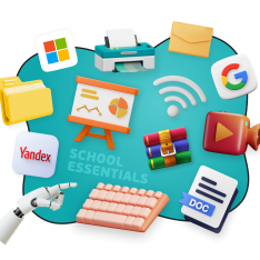 Цифровая база для школьника - КИБЕРшкола программирования для детей, компьютерные курсы для школьников, начинающих и подростков - KIBERone г. Феодосия