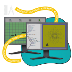 Исполнители чертежник и черепашка - КИБЕРшкола программирования для детей, компьютерные курсы для школьников, начинающих и подростков - KIBERone г. Феодосия