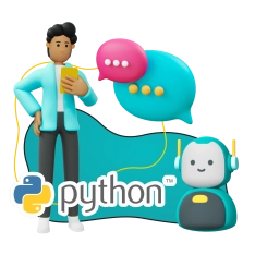 Умный чат-бот на Python на Telegram - КИБЕРшкола программирования для детей, компьютерные курсы для школьников, начинающих и подростков - KIBERone г. Феодосия