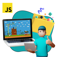Программирование на JavaScript. Учимся создавать игры! - КИБЕРшкола программирования для детей, компьютерные курсы для школьников, начинающих и подростков - KIBERone г. Феодосия