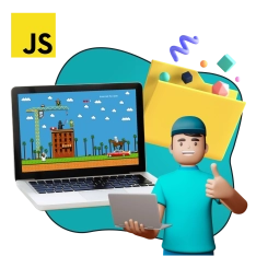 JavaScript + AI. Проектное обучение + геймификация + AI-помощники - КИБЕРшкола программирования для детей, компьютерные курсы для школьников, начинающих и подростков - KIBERone г. Феодосия