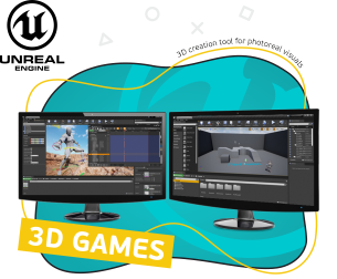 Unreal Engine 4. Игровой движок - Школа программирования для детей, компьютерные курсы для школьников, начинающих и подростков - KIBERone г. Феодосия