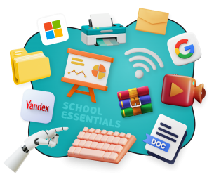 Цифровая база для школьника - КИБЕРшкола программирования для детей, компьютерные курсы для школьников, начинающих и подростков - KIBERone г. Феодосия